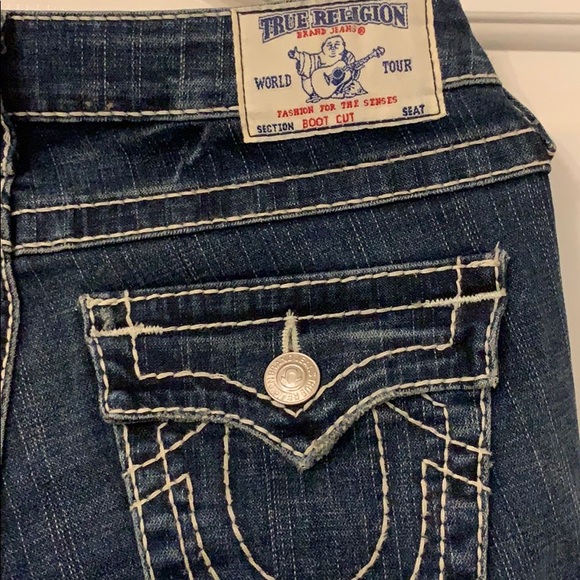 True Religion Bootcut Jeans size 25 - Picture 5 of 10